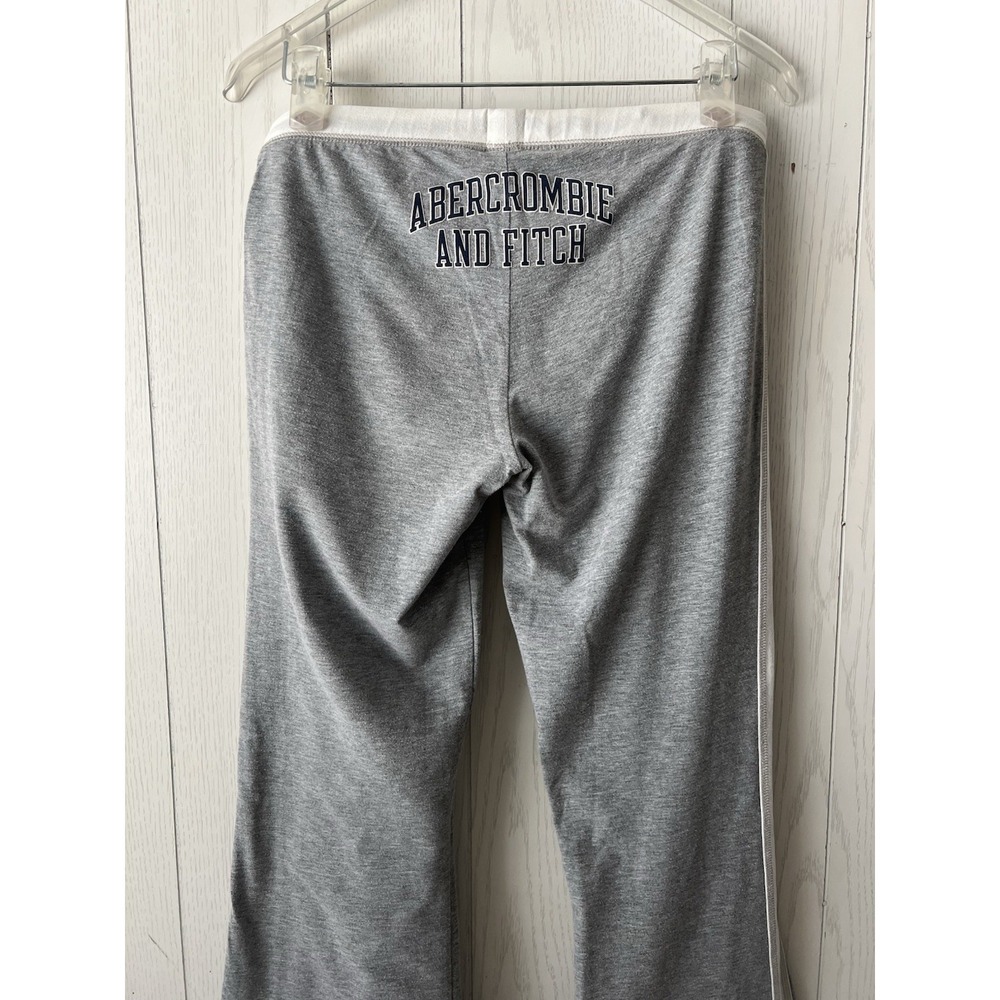 Y2K Abercrombie & Fitch Low Rise Flare Pants Women's Small Flare Athletic Sweats - Picture 12 of 16